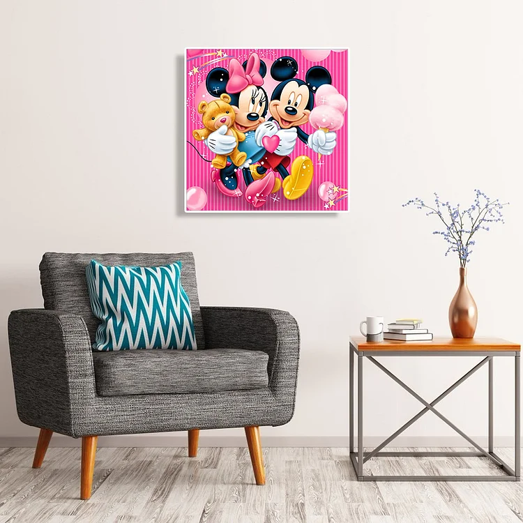 Diamond Painting Mickey Mouse 30x40 Envio Inmediato