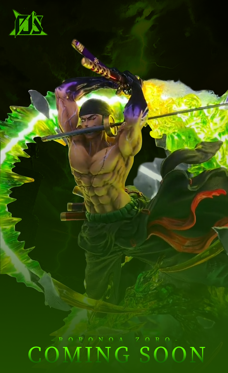 PJS Studio - One Piece - Broken Mirror Series The most handsome Roronoa Zoro 1/6 Statue(GK)-
