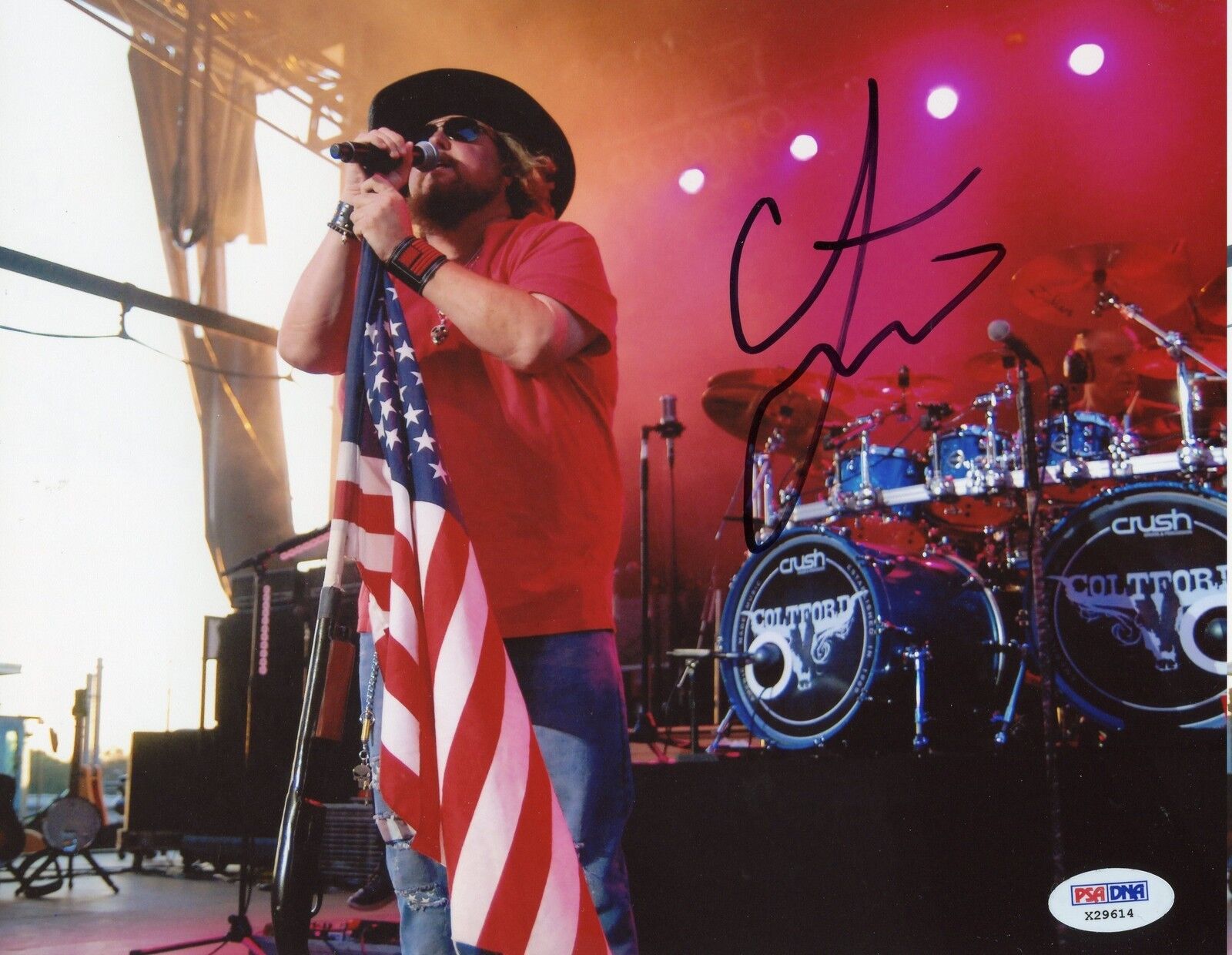 Colt Ford 8x10 Photo Poster painting Signed Autographed Auto PSA DNA Country Dirt Road Anthem