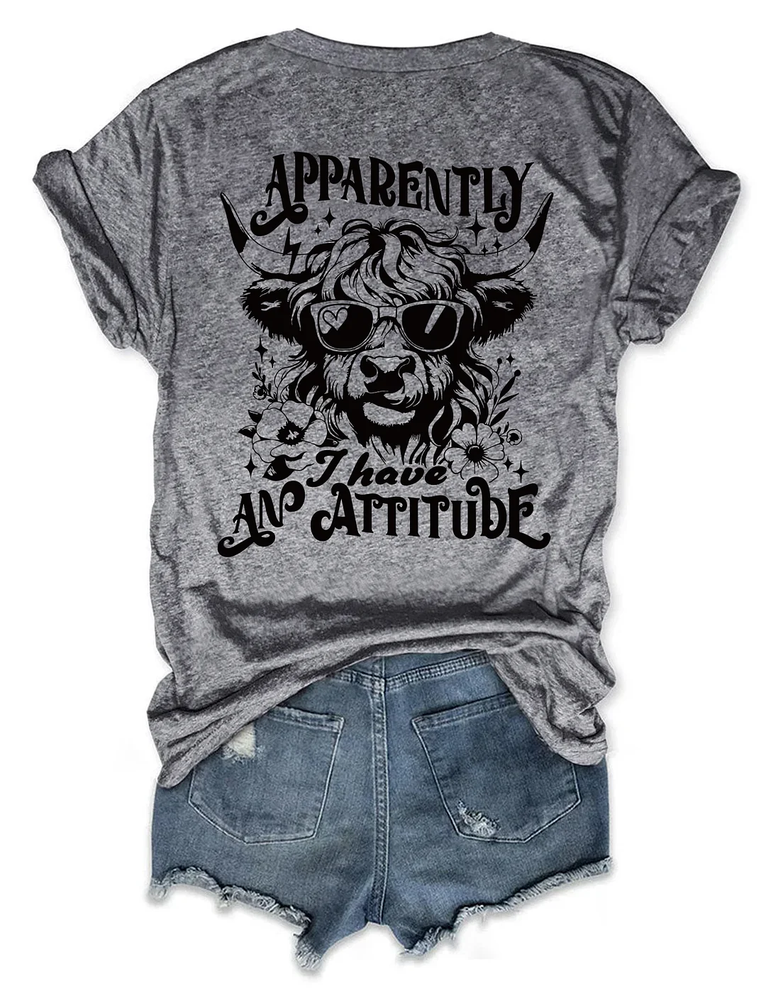 Apparently I Have An Attitude T-shirt