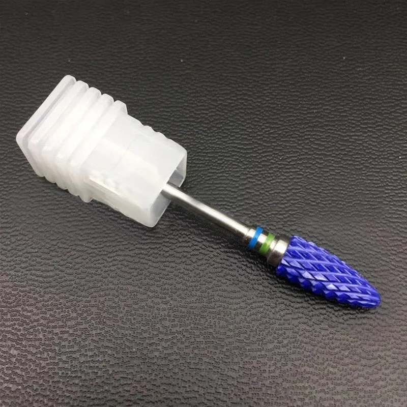 1pcs Carbide Nail Drill Bit Tungsten Milling Cutters Burr Rotary Electric Manicure Machine Equipment Nail Art Tool Accessories-Nail Inspo