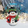 Snowman DIY Acrylic Shaking Head 5D DIY Diamond Art Tabletop Ornament Home Decor