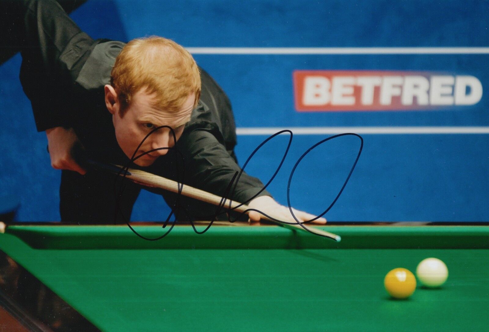 ANTHONY MCGILL HAND SIGNED 12X8 SNOOKER Photo Poster painting 7.