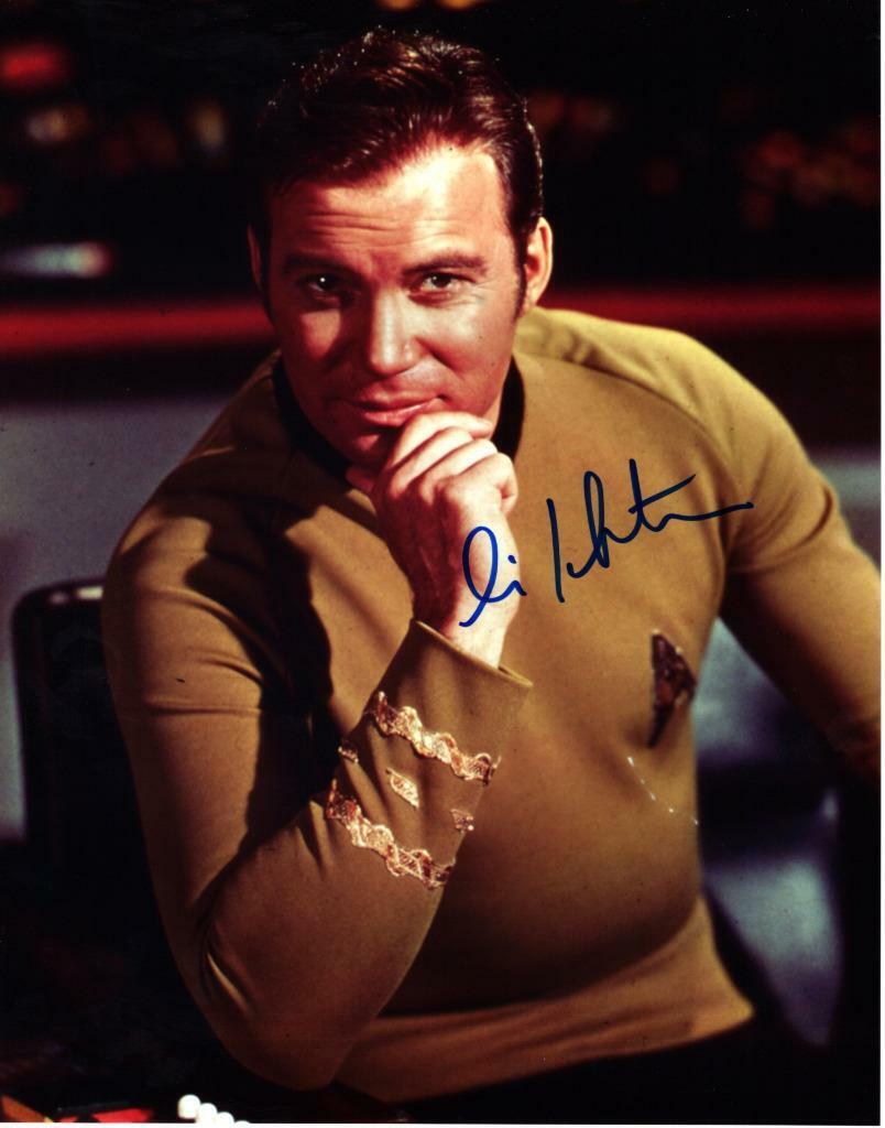 William Shatner autographed 11x14 Photo Poster painting signed Picture Very Nice and COA