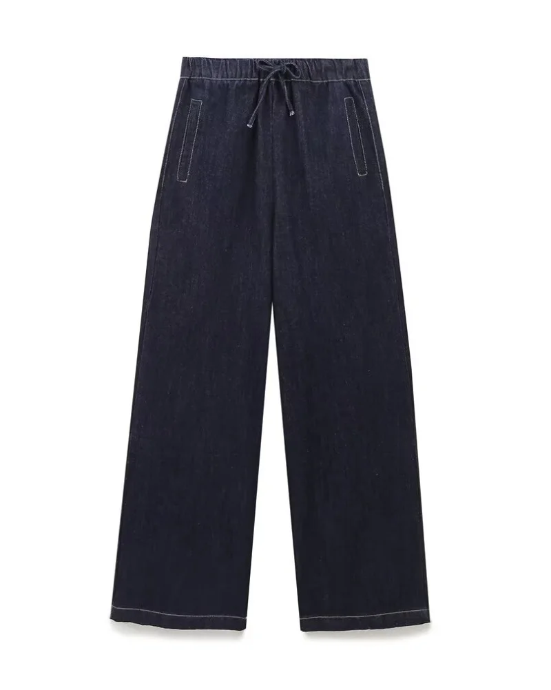 Nigikala Nigikala Women's Explosive Casual Long-Sleeved Denim Shirt