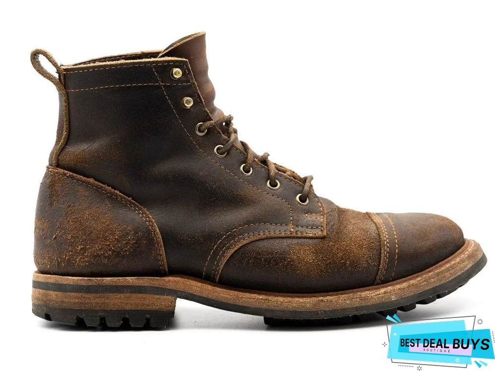 Java Waxed Flesh Men's Boots