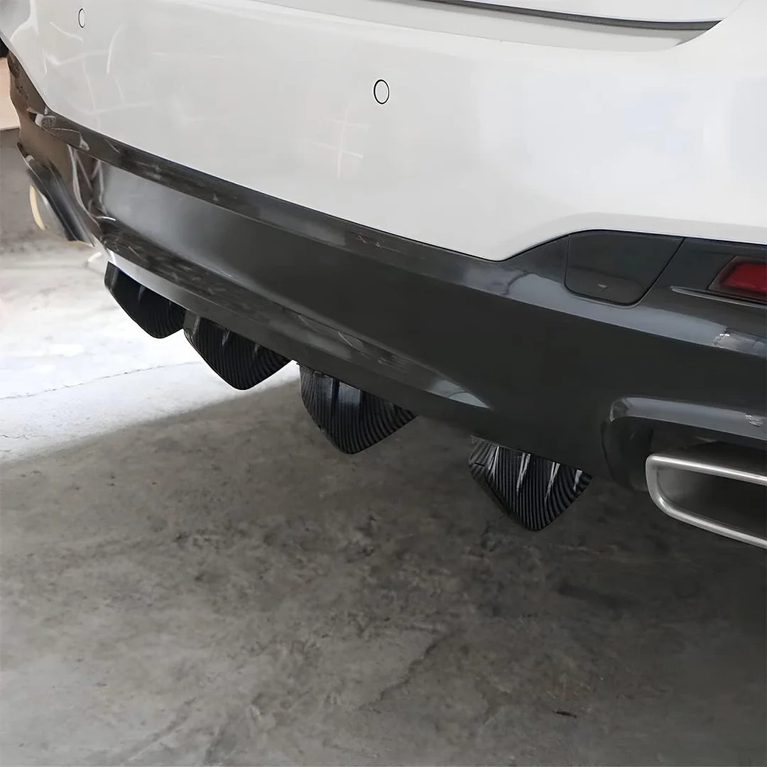 4pcs Car Lower Bumper Lip Diffuser, Anti-collision Accessories Spoiler Protector