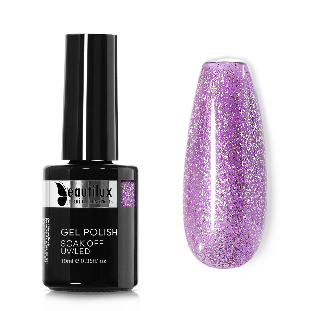 NAIL GEL GLITTER COLOR| PLATINUM | PP-07