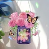 Glow Schmetterling Vase - 5d DIY Handwerk Ornament