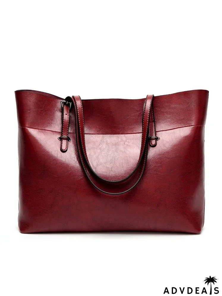 Minimalist Large Capacity Tote Bag