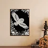 Diamond Painting-DIY Special Shaped Drill Pearl Painting Owl(30x40cm)