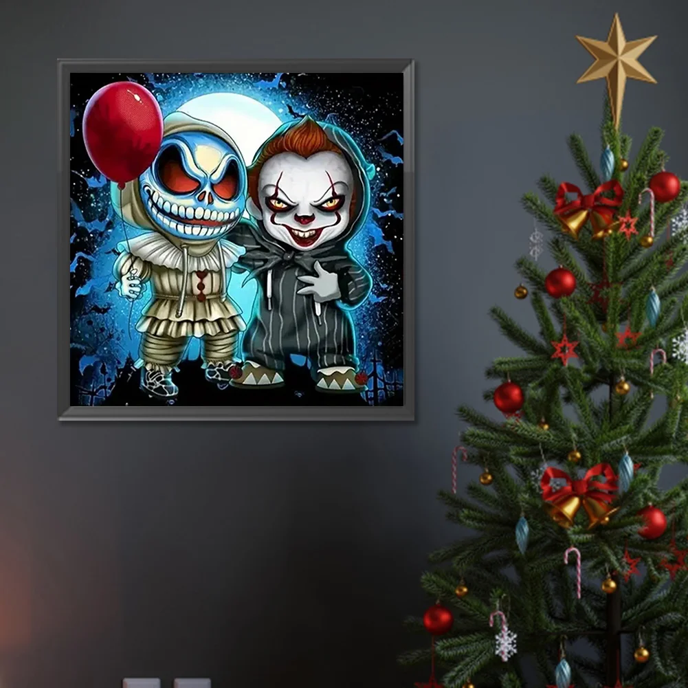 Diamond Painting - Full Round Drill - The Ghostbusters Brothers(Canvas|30*30cm)