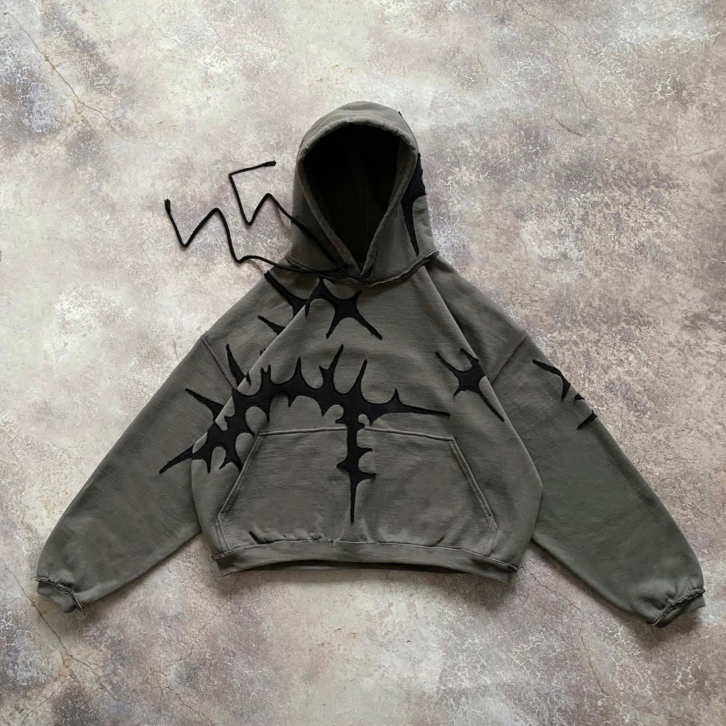 Prickly Casual Street Retro hoodie