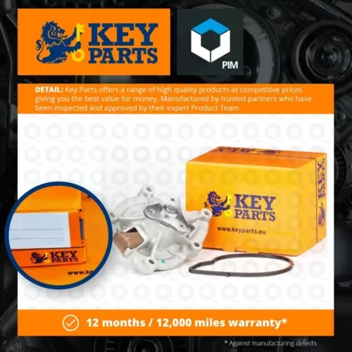 Water Pump fits MINI Coolant KeyParts 11517550484 11517648827 11518604888 New Parts