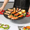 ⏳Sp&eacute;cial &agrave; dur&eacute;e limit&eacute;e⏰Planche &agrave; griller &eacute;lectrique d'int&eacute;rieur antiadh&eacute;sive🍳