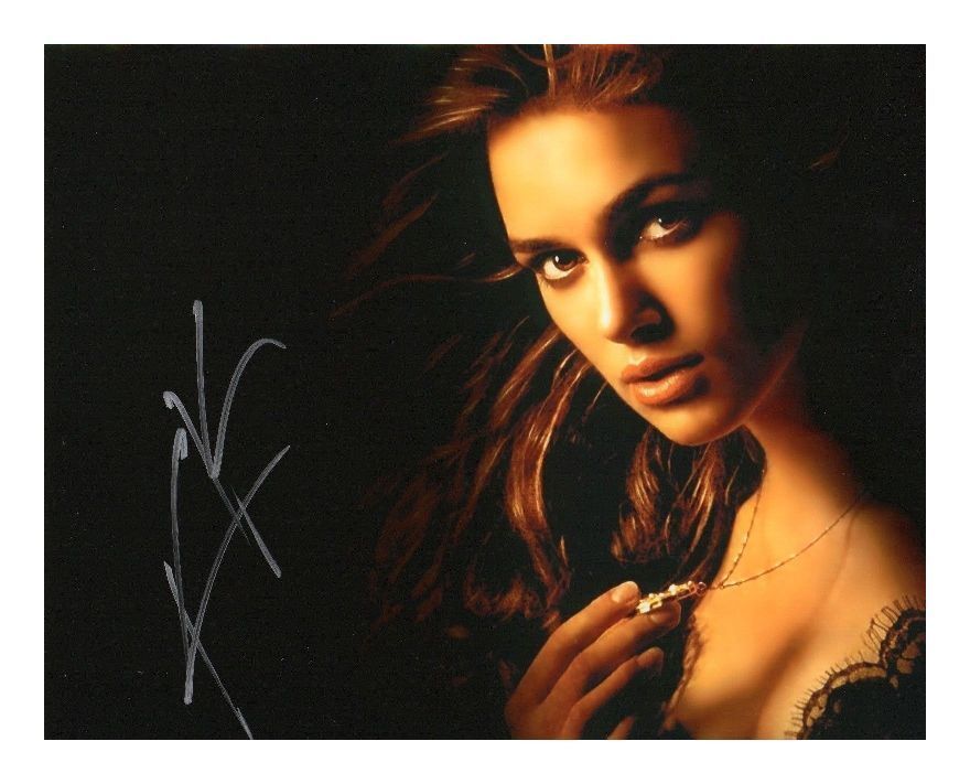 KEIRA KNIGHTLEY AUTOGRAPHED SIGNED A4 PP POSTER Photo Poster painting PRINT