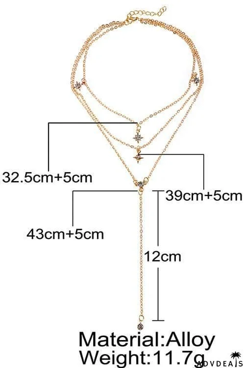 Star Layers Necklace