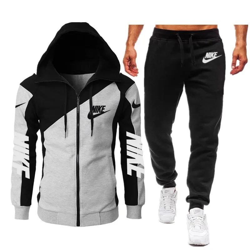 &Icirc;mbrăcăminte sport NIKE pentru bărbați (bluză și pantaloni)