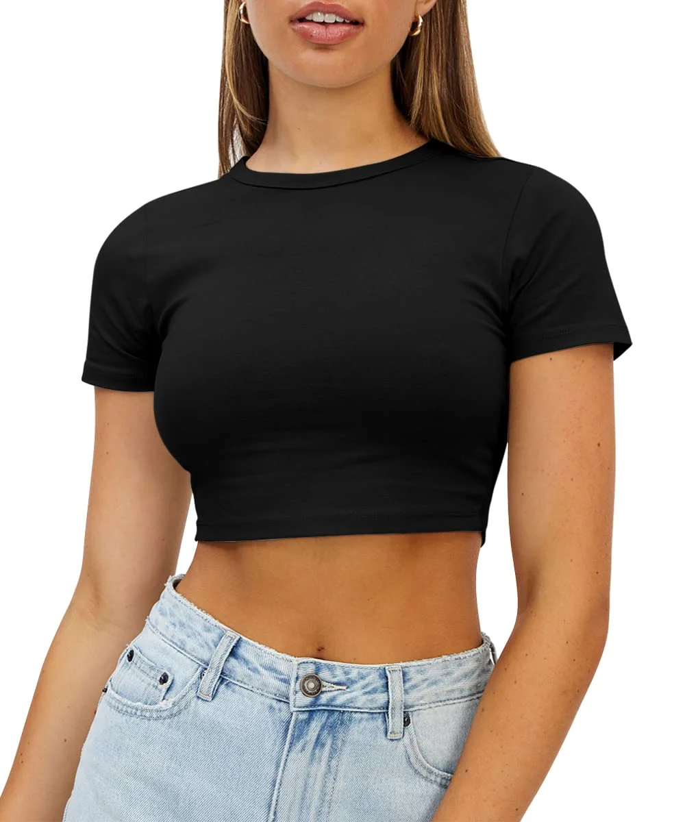 Half-sleeve bottoming shirt