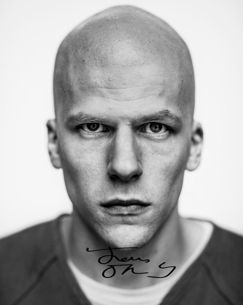 Jesse Eisenberg Batman VS Superman SIGNED AUTOGARPHED 10X8 REPRO Photo Poster painting PRINT