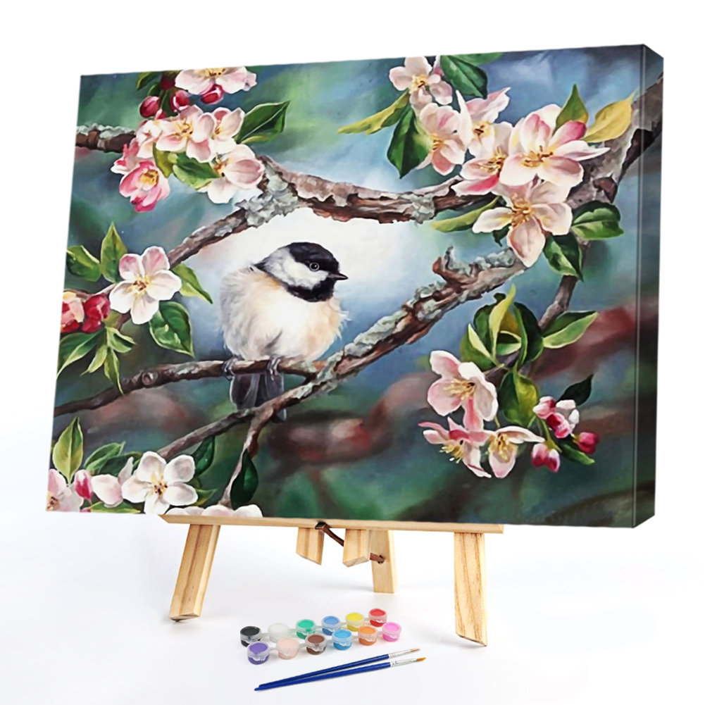 

50*40CM - Paint By Numbers - Flowers, 501 Original