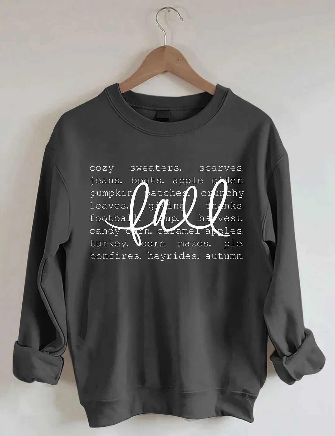 Fall Words Sweatshirt
