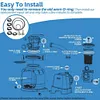 25013 Air Release Valve & O-Rings for Intex Sand Filter Pump Seal Gasket Kit