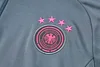 Joyfball 2024/2025 Germany Half-Pull Training Suit Dark Grey Football Shirt 1:1 Thai Quality