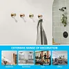 2/4/6/8/10PCS Suction Cup Hooks Stainless Steel Loofah Towel Coat Bath Robe Hook