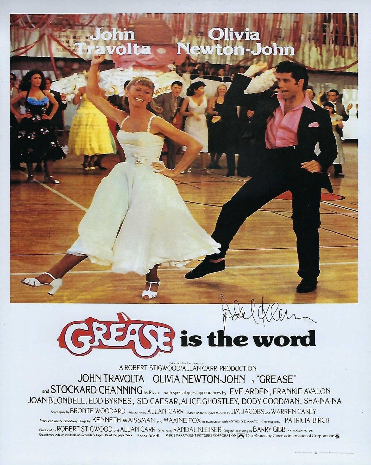 GFA Grease Director Movie * RANDAL KLEISER * Signed 8x10 Photo Poster painting R2 COA