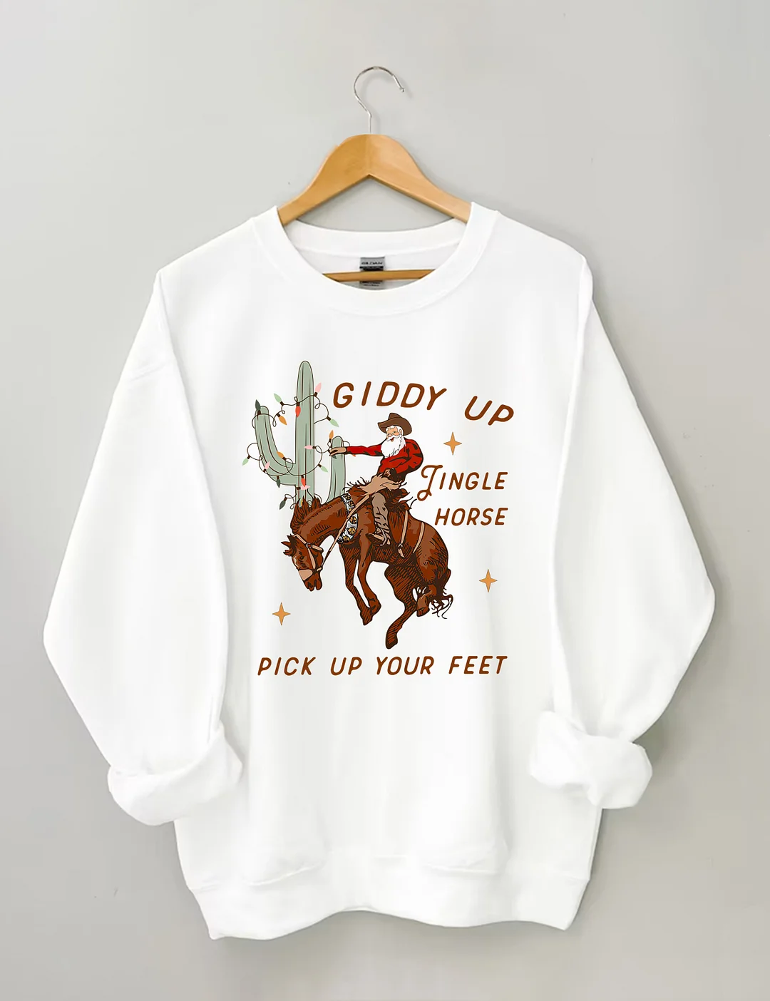 Cowboy Christmas Sweatshirt