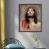 (Stamped/Counted) Easter Jesus - 11CT Cross Stitch 40*50cm/15.75*19.69in
