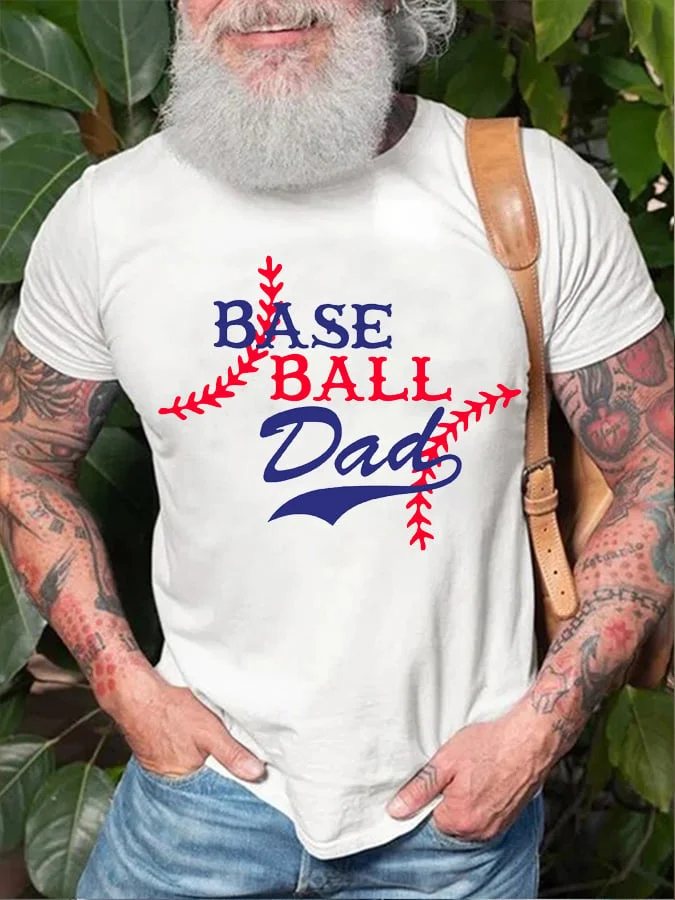Men's Baseball Dad Tee socialshop