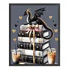 Black Dragon Book-11CT Stamped Cross Stitch 40*50cm tapestrymarket