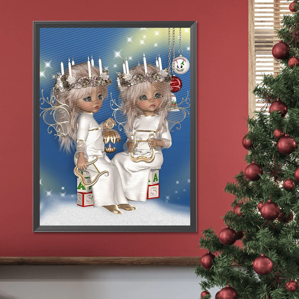 Diamond Painting - Full Round Drill - Elf Doll(Canvas|30*40cm)