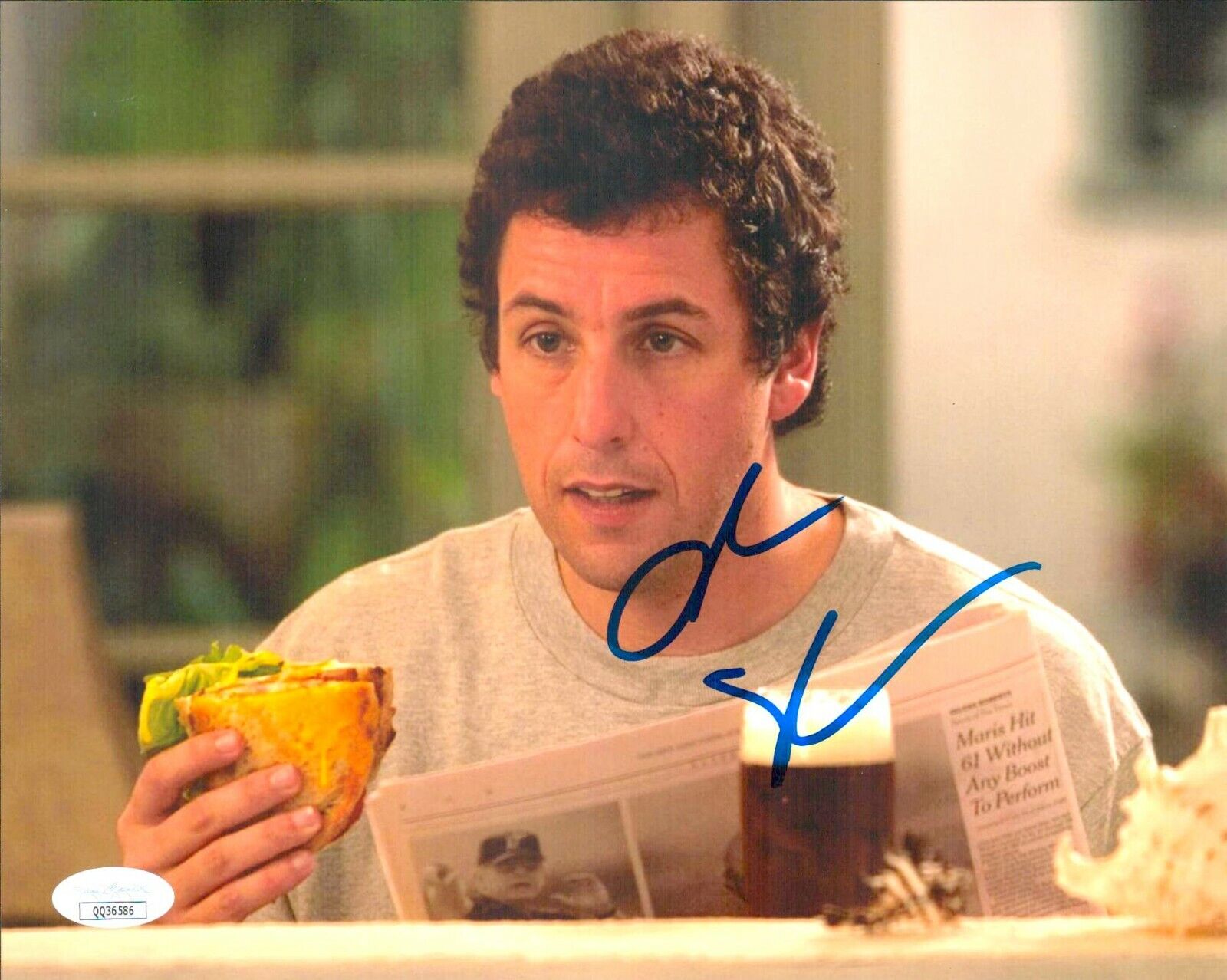 Adam Sandler Signed SPANGLISH 8x10 Photo Poster painting IN PERSON Autograph JSA COA