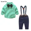 Baby Boy Set Suit Cotton Formal Outfits Sets 2 Pcs