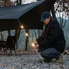 Wind Rope Buckle Light Type-C Charging IPX4 Waterproof Lamp for Outdoor Camping