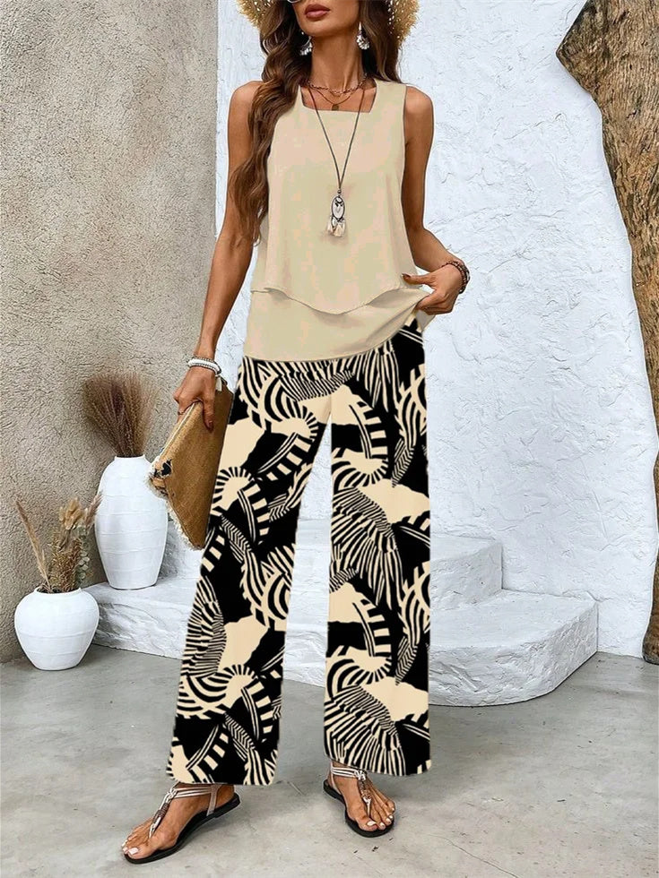 Women Long Sleeve V-neck Graphic Floral Printed Top