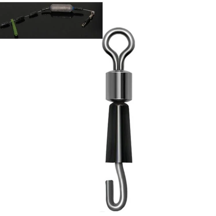 50 PCS Fishing Gear Accessories Quick Strand Clamp, Size:1.5 CM