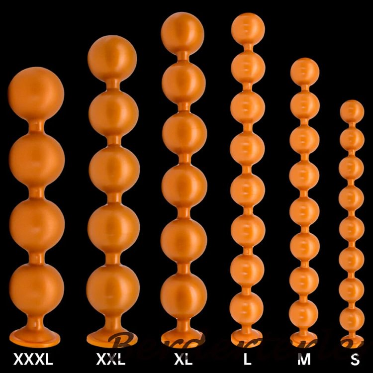 pornhint Pornhint New Soft Silicone Anal Beads Balls Big Butt Plug Vaginal Anus Dilator Sex Toy Toy