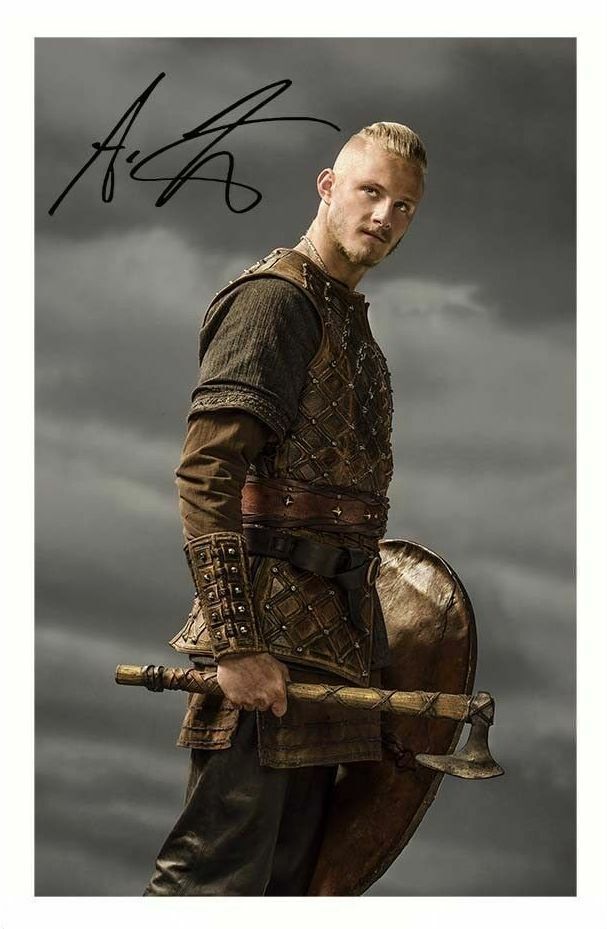 ALEXANDER LUDWIG - VIKINGS AUTOGRAPH SIGNED PP Photo Poster painting POSTER PRINT