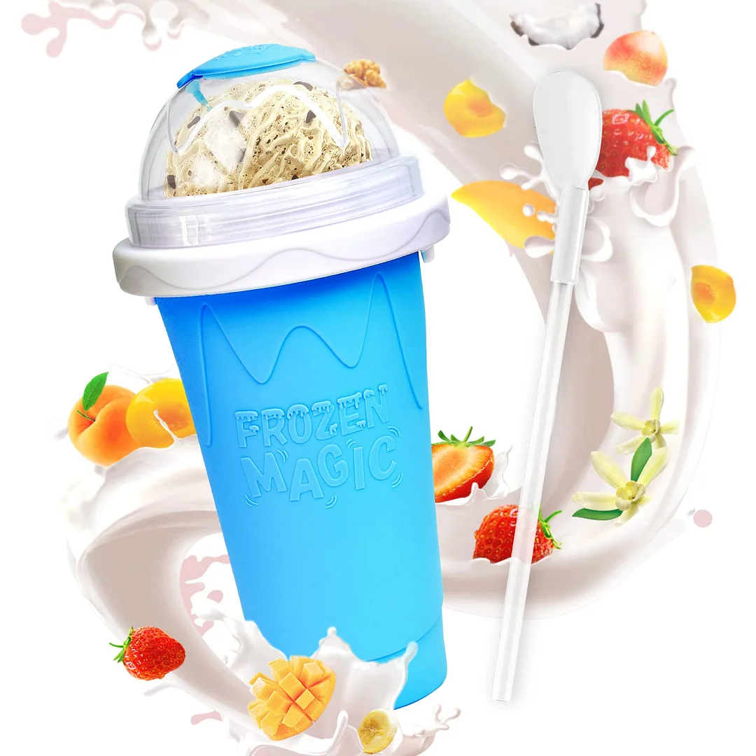 Frozen Magic Slushy Cup Slushie Maker Cup Fasting Cooling Make Milkshake smoothie Freeze Beer