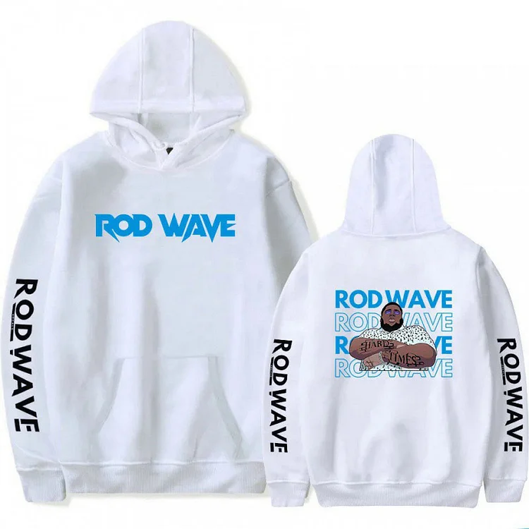 Rapper Singer Rod Wave Oversized Hoodies Pullover Streetwear at Hiphopee