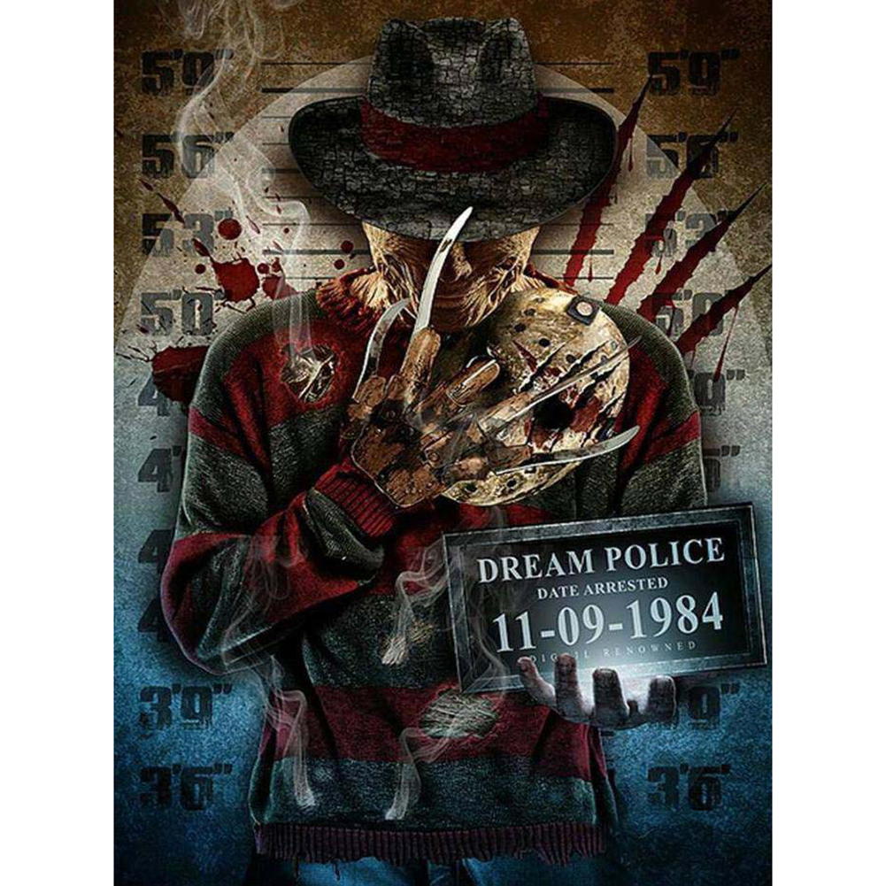 

(Multi-Size) Horror Wanted Photos - Round/Square Drill Diamond Painting 30*40CM/40*50CM, Square diamond 30*40cm, 501 Original