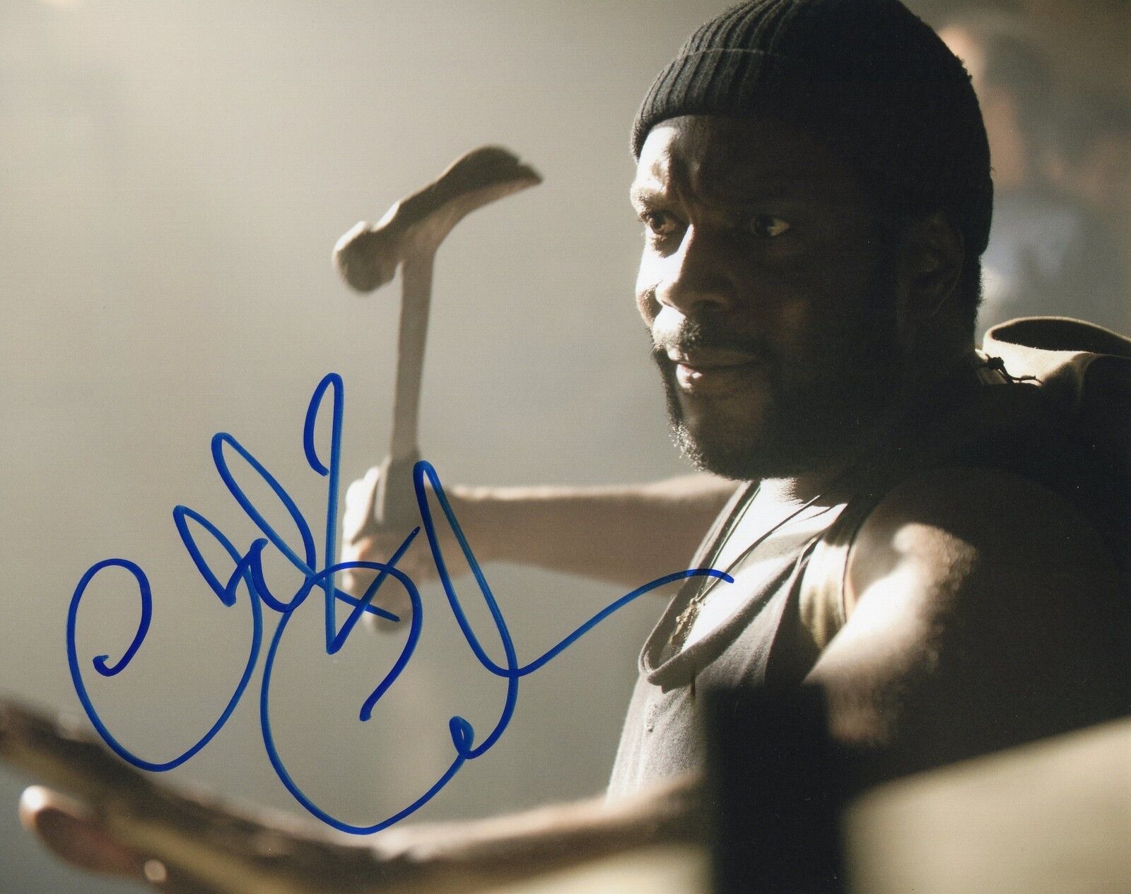 Chad L. Coleman The Walking Dead Tyreese Signed 8x10 Photo Poster painting w/COA #7