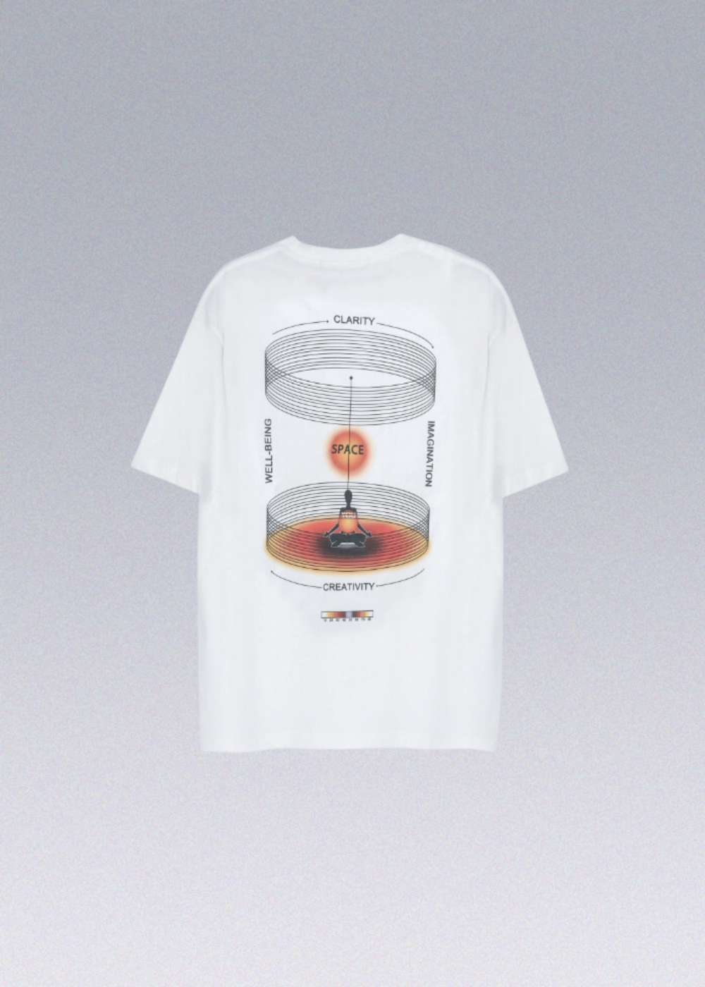 Meditation Print Tees PERDUSTUDIO® techwear-x