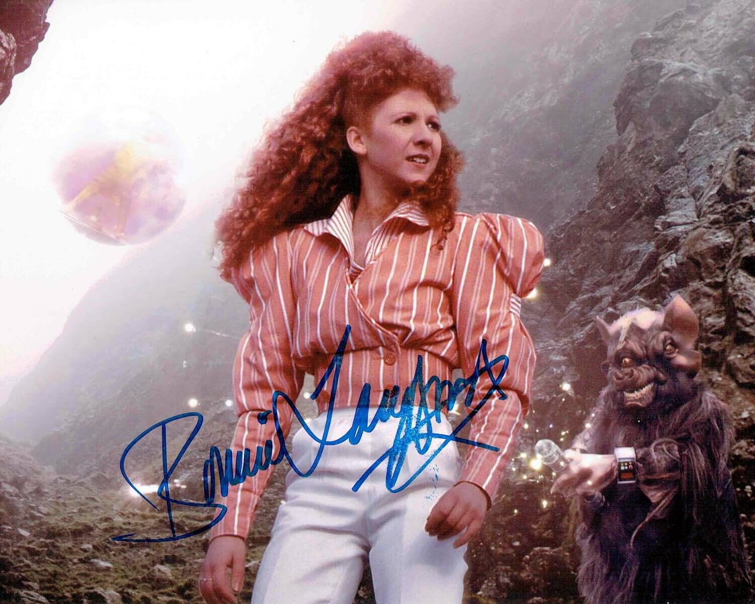 Bonnie LANGFORD Dr Who Eastenders Star SIGNED Autograph 10x8 Photo Poster painting 4 AFTAL COA