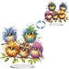 Birds On Branches Double Sided - 5D DIY Ornament