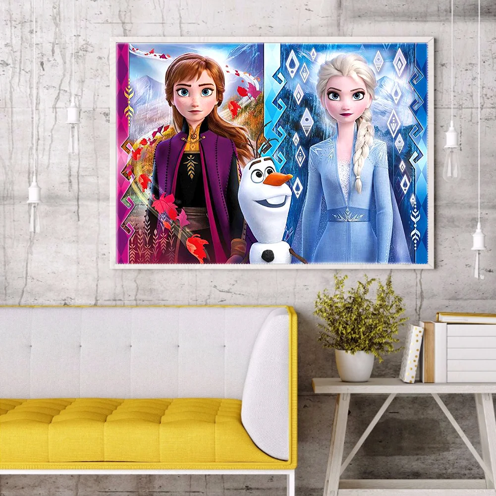 Diamond Painting - Full Round Drill - Frozen(40*30cm)